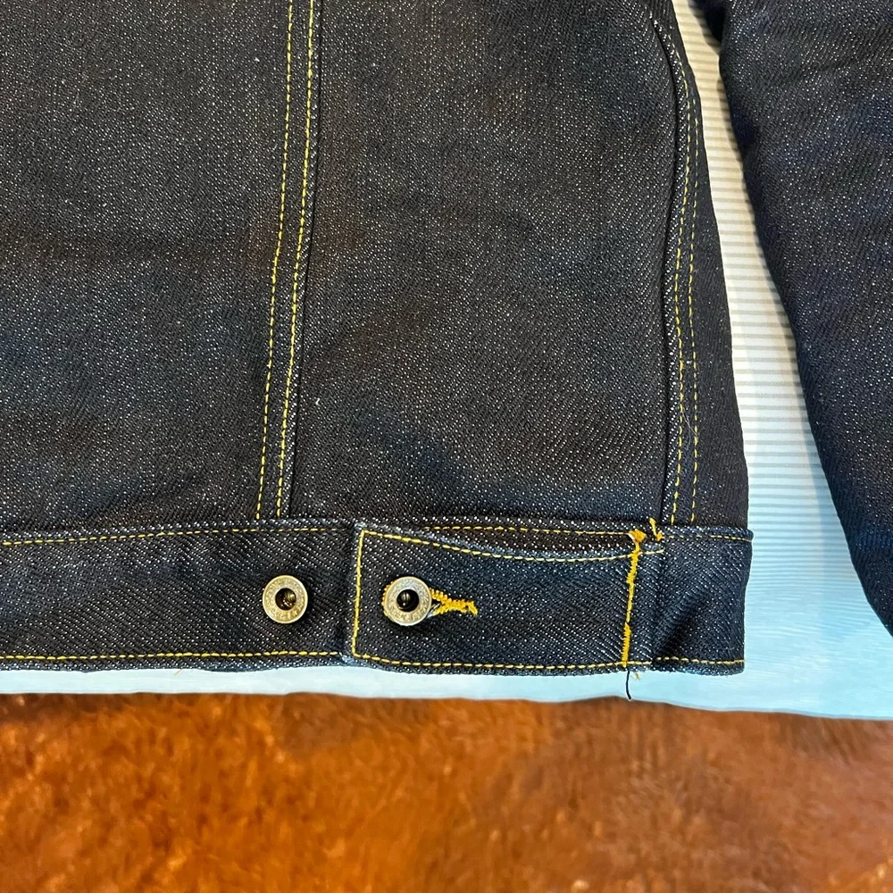 Ironside 16.5oz Sensei Japan Selvage Denim Jacket with Contrast Stitching - Picture 11 of 14